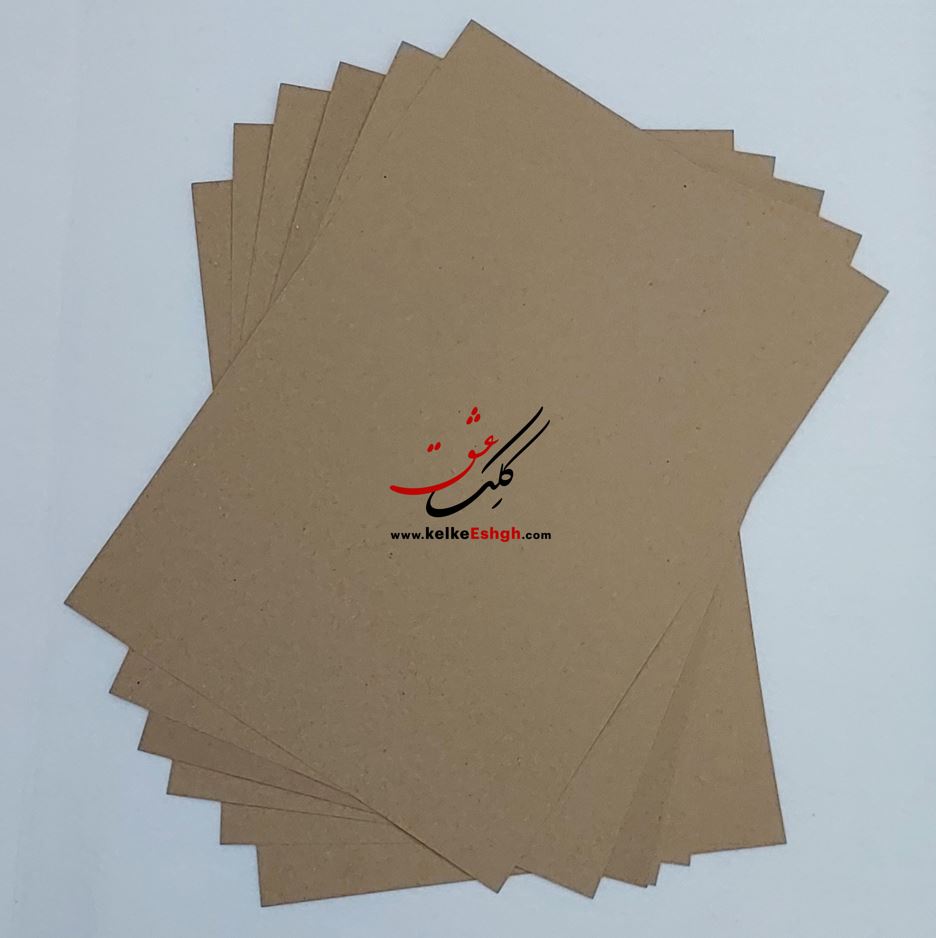 کاغذ کرافت قهوه‏ ای روشن A4 (بسته 50 عددی)