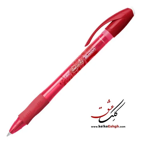 خودکار "بنویس و پاک‌کن" بیک ژلوسیتی - قرمز