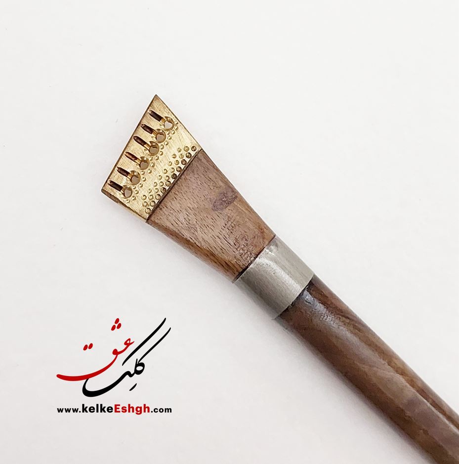 قلم فلزی خوشنویسی پارویی آرکان 3 سانتی‌متر