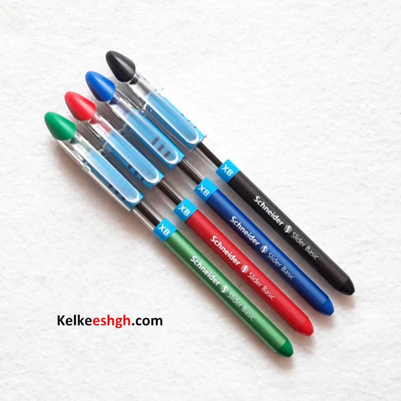 خودکار اشنایدر مدل اسلایدر بیسیک طرح جدید - 4 رنگ
