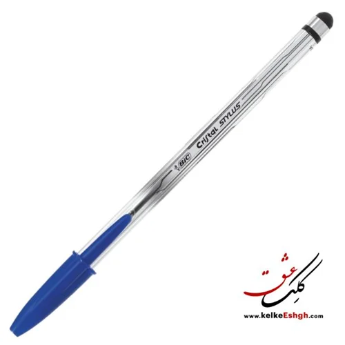 خودکار بیک کریستال استایلوس (قلم لمسی و خودکار) آبی