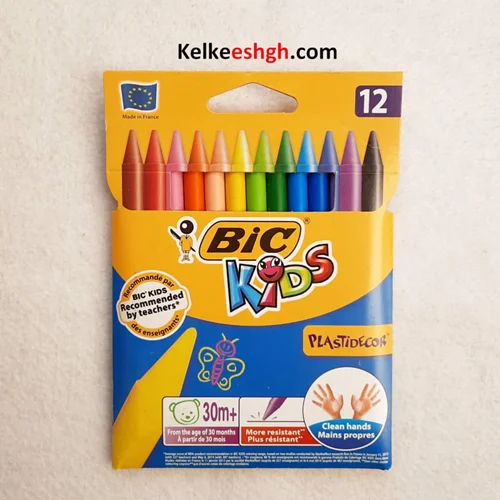 مدادشمعی 12 رنگ بیک