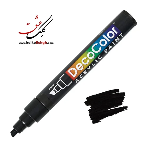 ماژیک اکریلیک دکوکالر یوشیدا - مشکی