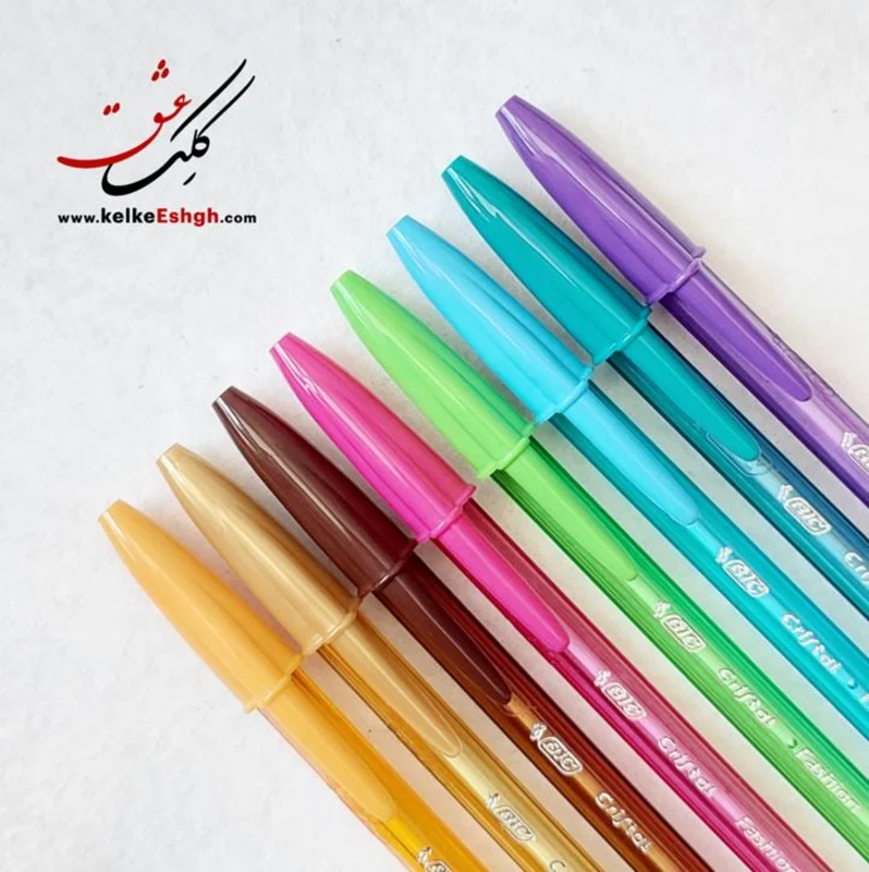 خودکار بیک فشن طرح جدید - بسته‌های 8 رنگ