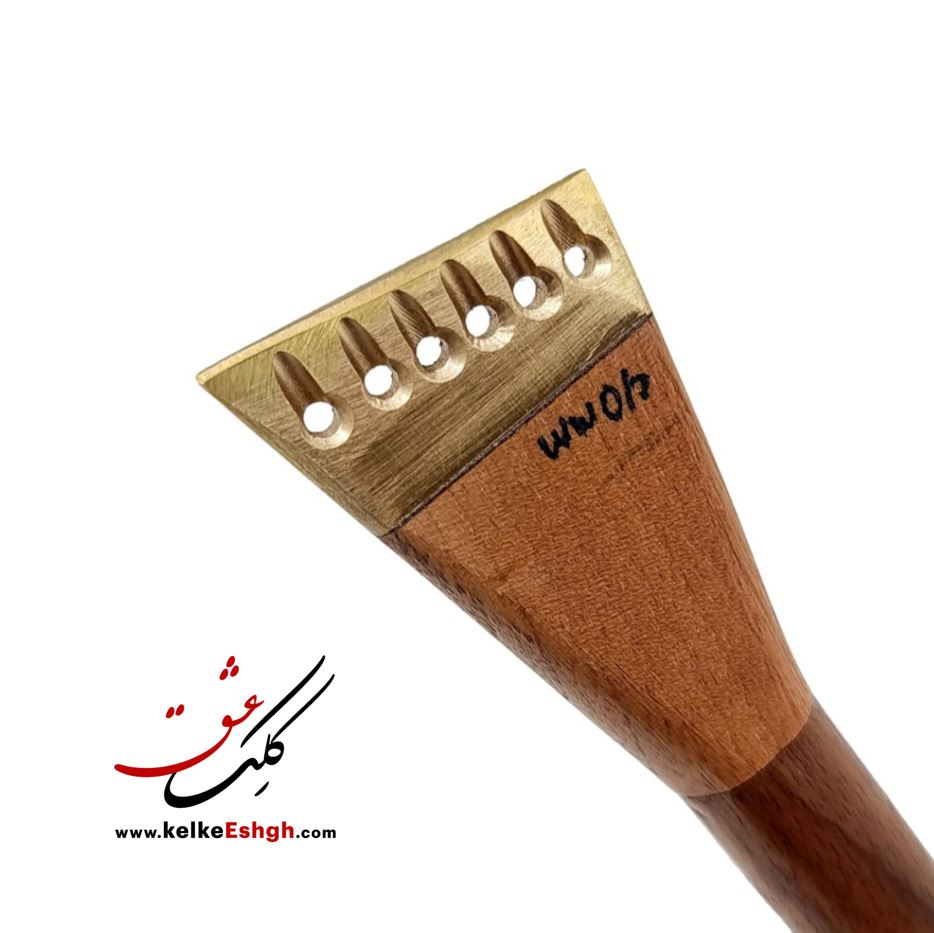 قلم فلزی خوشنویسی پارویی آرکان 4 سانتی‌متر