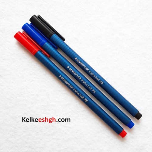 خودکار تری پلاس xb استدلر سه رنگ