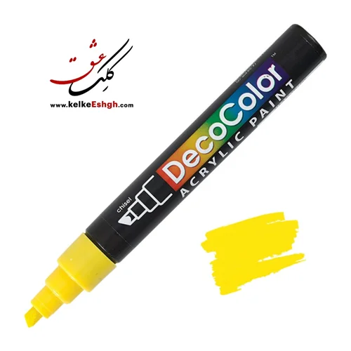 ماژیک اکریلیک دکوکالر یوشیدا - زرد